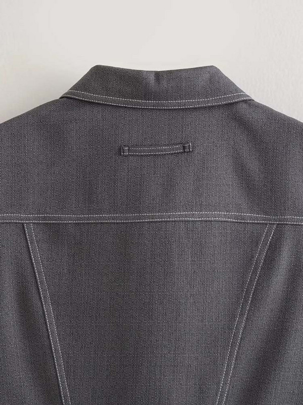 TRAF 2023 Νέο γυναικείο τζιν γιλέκο κομμένο αμάνικο γιλέκο για γυναίκες μαύρο καλοκαιρινό γιλέκο Γυναικείο ξεθωριασμένο γυναικείο τζιν γιλέκο