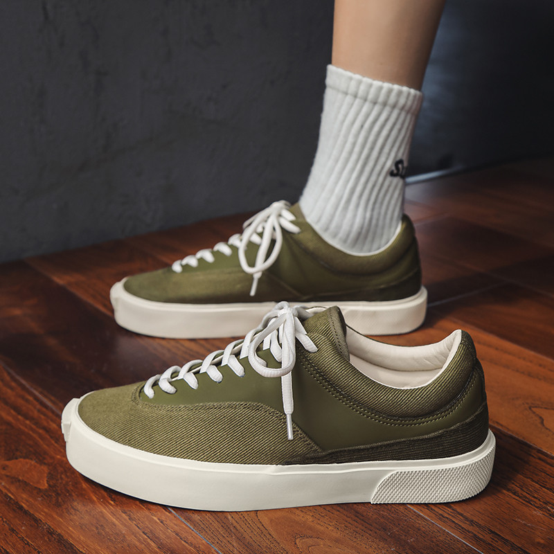 Pantofi vulcanizați noi, pantofi de modă pentru bărbați, pantofi casual, pantofi pentru bărbați, în stil stradal, pantofi vulcanizați plat, pantofi de mers confortabil pentru bărbați 2023