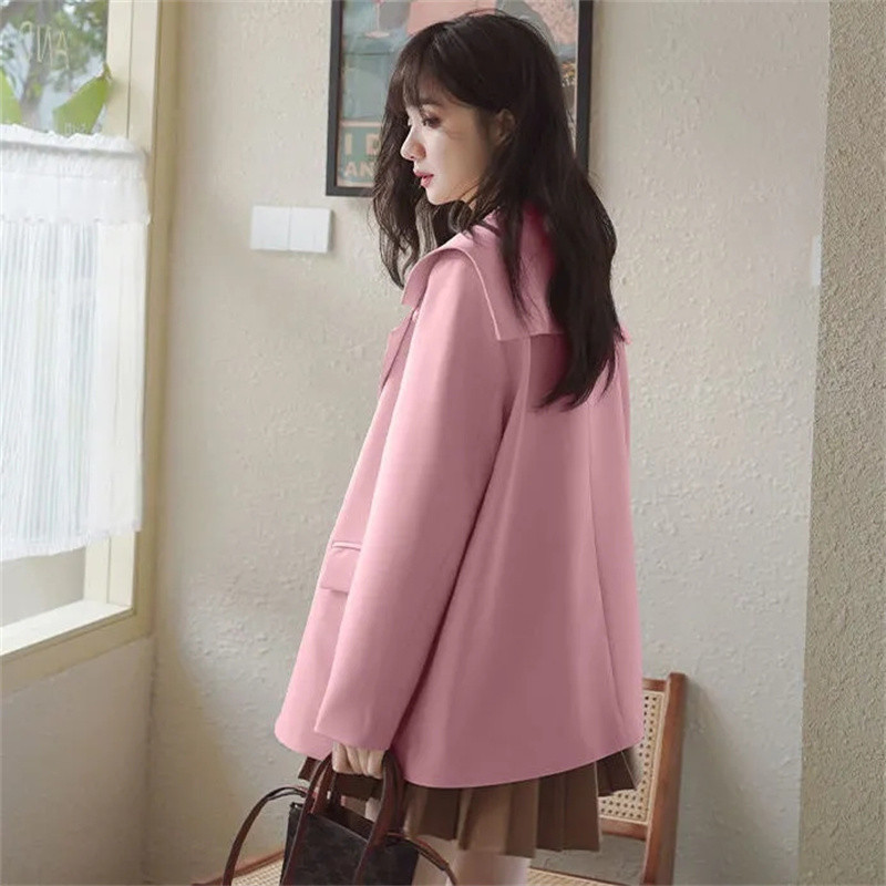 Γυναικείο Blazer 2023 Νέα μόδα Κορεάτικα μακρυμάνικα σακάκια Γυναικεία κοστούμι εργασίας γραφείου Σακάκια παλτό Γυναικεία λεπτά, καθημερινά γυναικεία μπλουζάκια