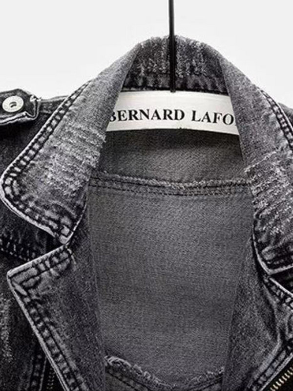 Vestă de cowboy din Jean gri, denim, vestă pentru femei, primăvară, toamnă, fără mâneci, bluze, jachetă scurtă, fete, ruptă, vestă 5XL