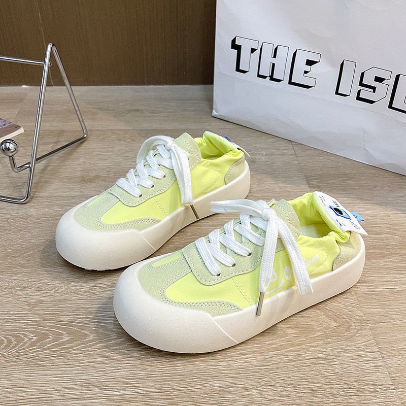 Γυναικεία παπούτσια μόδας Μονόχρωμα Μονόχρωμα Γυναικεία παπούτσια 2023 Άνοιξη Καλοκαίρι Νέα γυναικεία καμβά αναπνέοντα casual αθλητικά παπούτσια