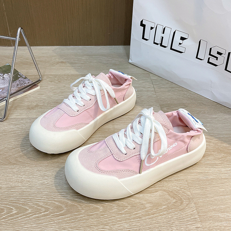 Γυναικεία παπούτσια μόδας Μονόχρωμα Μονόχρωμα Γυναικεία παπούτσια 2023 Άνοιξη Καλοκαίρι Νέα γυναικεία καμβά αναπνέοντα casual αθλητικά παπούτσια