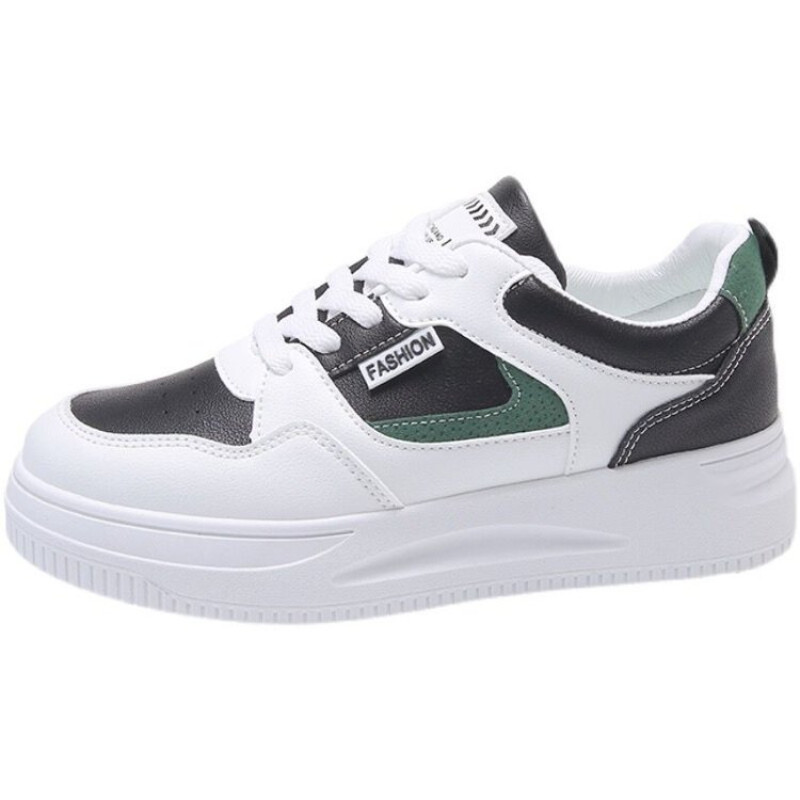 Απλά γυναικεία παπούτσια Μόδα Γυναικεία πάνινα παπούτσια 2023 Φθινόπωρο που αναπνέει με χοντρό κάτω μέρος Μαθητές Μικρά λευκά παπούτσια Zapatos Para Mujeres