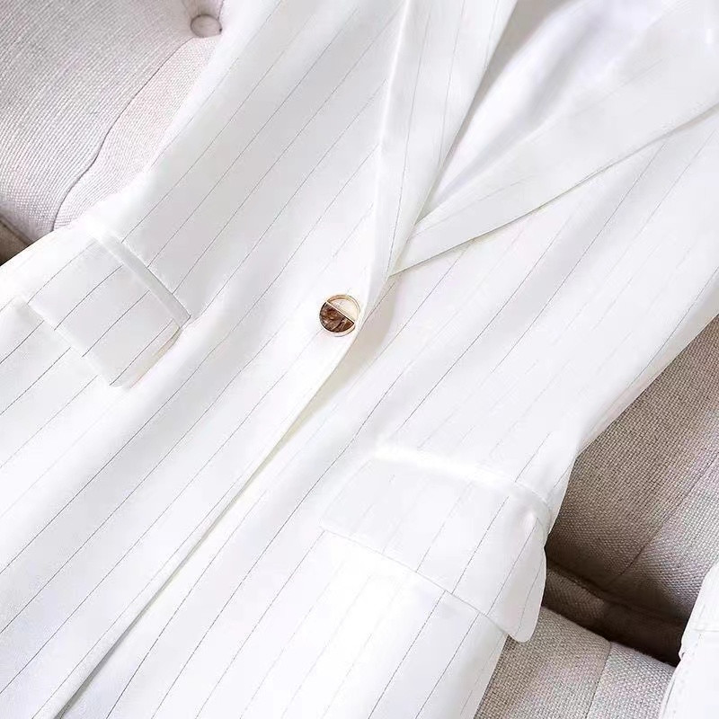 2023. aasta uus naiste vestijakk, moodne triibuline ühe nööbiga varrukateta bleiser-vest mantel, Korea õhuke naiste vest, topsid M-4XL