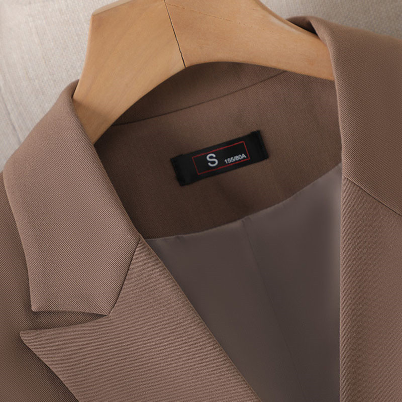 Γυναικείο Blazer 2023 Νέα μόδα Φθινοπωρινό κοστούμι εργασίας γραφείου Παλτό Γυναικείο μακρυμάνικο κομψό, λεπτό μπλέιζερ γυναικεία μπουφάν