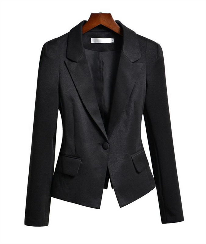 2023 Νέο φθινοπωρινό σακάκι γυναικείο κορεατικό λεπτό κοστούμι με μονό κουμπί Γυναικείο παντός ταιριάσματος Κοντό, λεπτό γυναικείο μπλέιζερ πανωφόρι