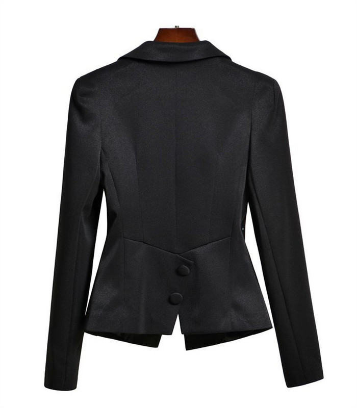 2023 Νέο φθινοπωρινό σακάκι γυναικείο κορεατικό λεπτό κοστούμι με μονό κουμπί Γυναικείο παντός ταιριάσματος Κοντό, λεπτό γυναικείο μπλέιζερ πανωφόρι