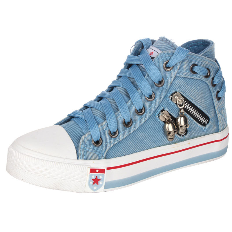 2022 Vulkanizirane platnene ženske tenisice za par Debeli potplati od trapera Neklizajući muški debeli potplati Ležerni sport