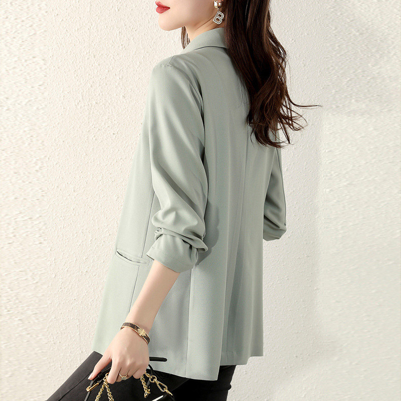 2023 Νέα Μόδα Άνοιξη Καλοκαίρι Γυναικεία Μπλέιζερ Μακρυμάνικο Φαρδύ Κοστούμι με ένα Κουμπί Γυναικείο Γυναικείο Γυναικείο Γυναικείο Μπλέιζερ