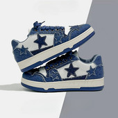 Πλατφόρμα Casual Canvas White Star Γυναικεία αθλητικά παπούτσια Γυναικεία αθλητικά παπούτσια Vulcanize Running Fashion Patchwork Γυναικεία παπούτσια