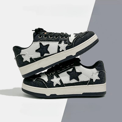 Πλατφόρμα Casual Canvas White Star Γυναικεία αθλητικά παπούτσια Γυναικεία αθλητικά παπούτσια Vulcanize Running Fashion Patchwork Γυναικεία παπούτσια