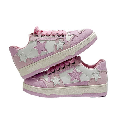 Πλατφόρμα Casual Canvas White Star Γυναικεία αθλητικά παπούτσια Γυναικεία αθλητικά παπούτσια Vulcanize Running Fashion Patchwork Γυναικεία παπούτσια