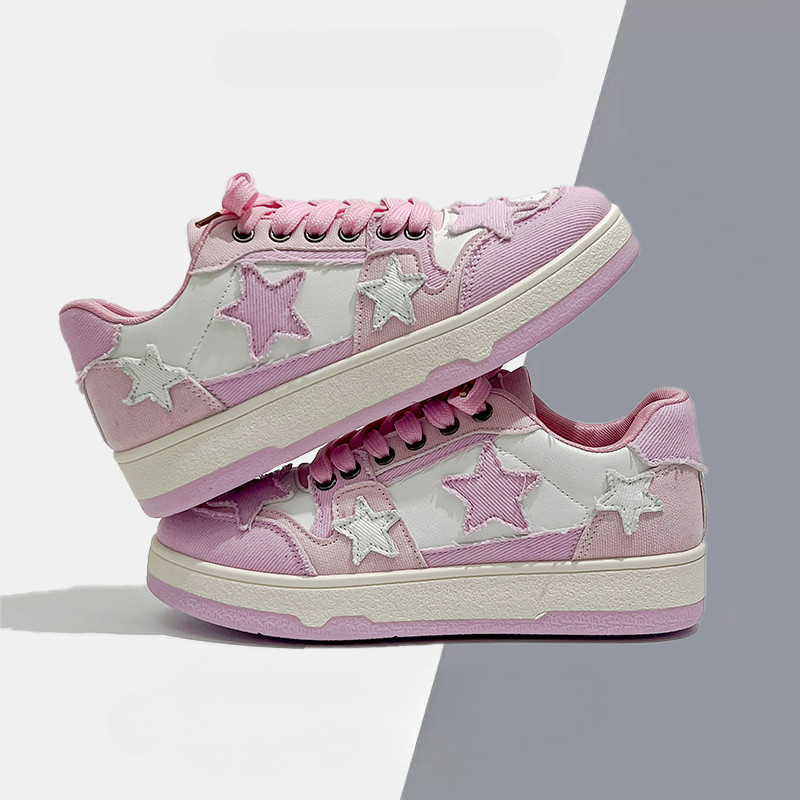 Πλατφόρμα Casual Canvas White Star Γυναικεία αθλητικά παπούτσια Γυναικεία αθλητικά παπούτσια Vulcanize Running Fashion Patchwork Γυναικεία παπούτσια