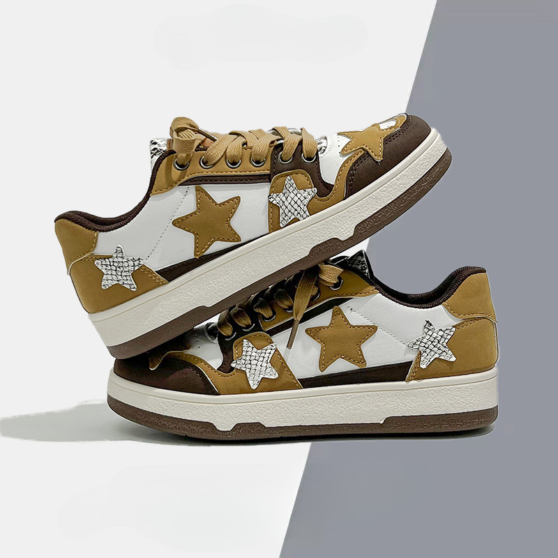 Πλατφόρμα Casual Canvas White Star Γυναικεία αθλητικά παπούτσια Γυναικεία αθλητικά παπούτσια Vulcanize Running Fashion Patchwork Γυναικεία παπούτσια