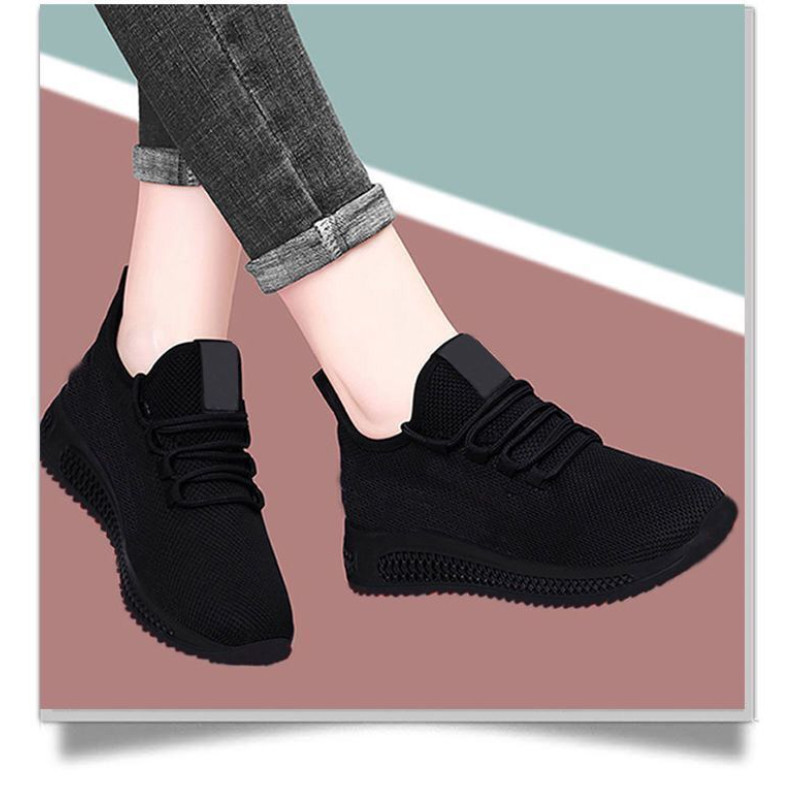 Naiste spordijalatsid Uued mustad vabaaja võrkkangast pealmised hingavad sada tossud igapäevaseks kerged naiste kingad