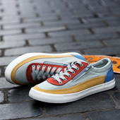 Ανδρικά πάνινα πάνινα κλασικά συνονθύλευμα 2022 Ανδρικά παπούτσια με φερμουάρ Βουλκανιζέ ανδρικά Flat παπούτσια Casual Espadrilles για άνδρες