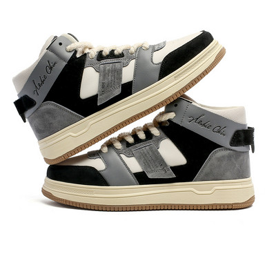 Kevad-sügis Pruunid Tursked meeste vabaajajalatsid Mood Kvaliteetsed Disainertossud Meeste Mugavad meeste tossud