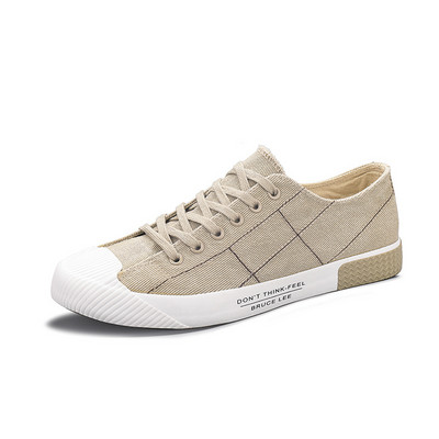 Καυτές εκπτώσεις φθηνά ανδρικά παπούτσια από καμβά Πράσινα καρό Flat παπούτσια Ανδρικά παπούτσια με κορδόνια που αναπνέουν καθημερινά Ανδρικά παπούτσια Espadrilles zapatos hombre