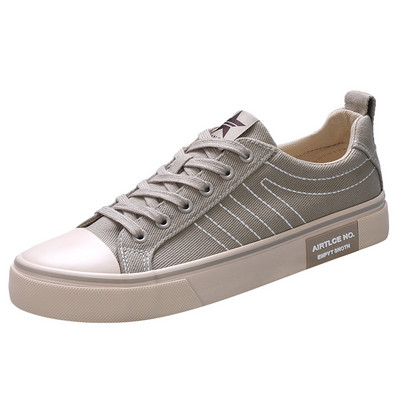 Καυτές εκπτώσεις φθηνά ανδρικά παπούτσια από καμβά Πράσινα καρό Flat παπούτσια Ανδρικά παπούτσια με κορδόνια που αναπνέουν καθημερινά Ανδρικά παπούτσια Espadrilles zapatos hombre