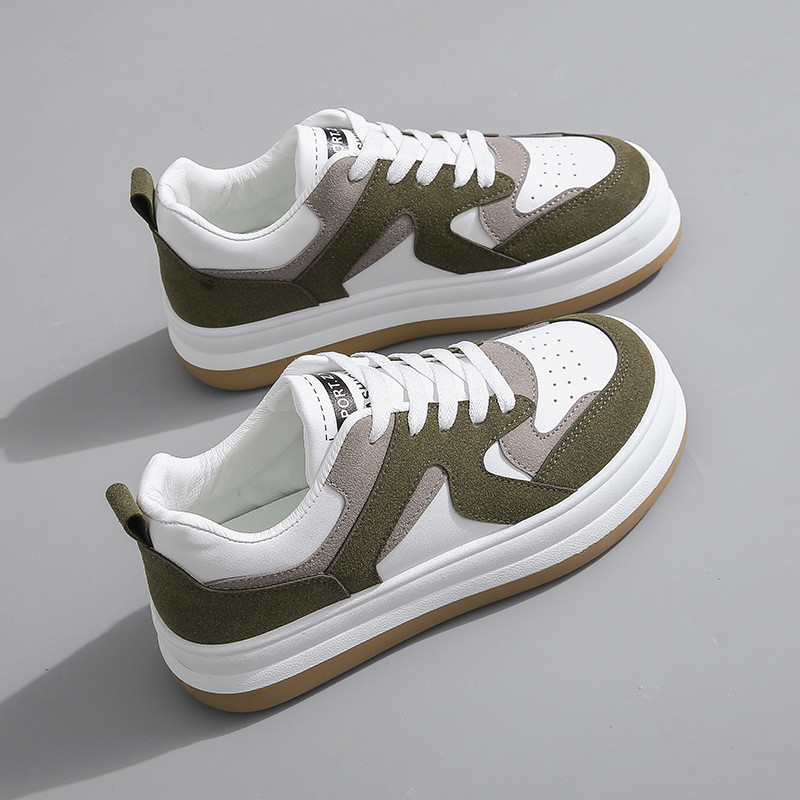 Γυναικεία Shos 2023 Άνοιξη Νέα White Shos Fashion Αναπνεύσιμα καθημερινά αθλητικά παπούτσια Γυναικεία αντιολισθητικά επίπεδα παπούτσια για τρέξιμο Zapatos De Mujer