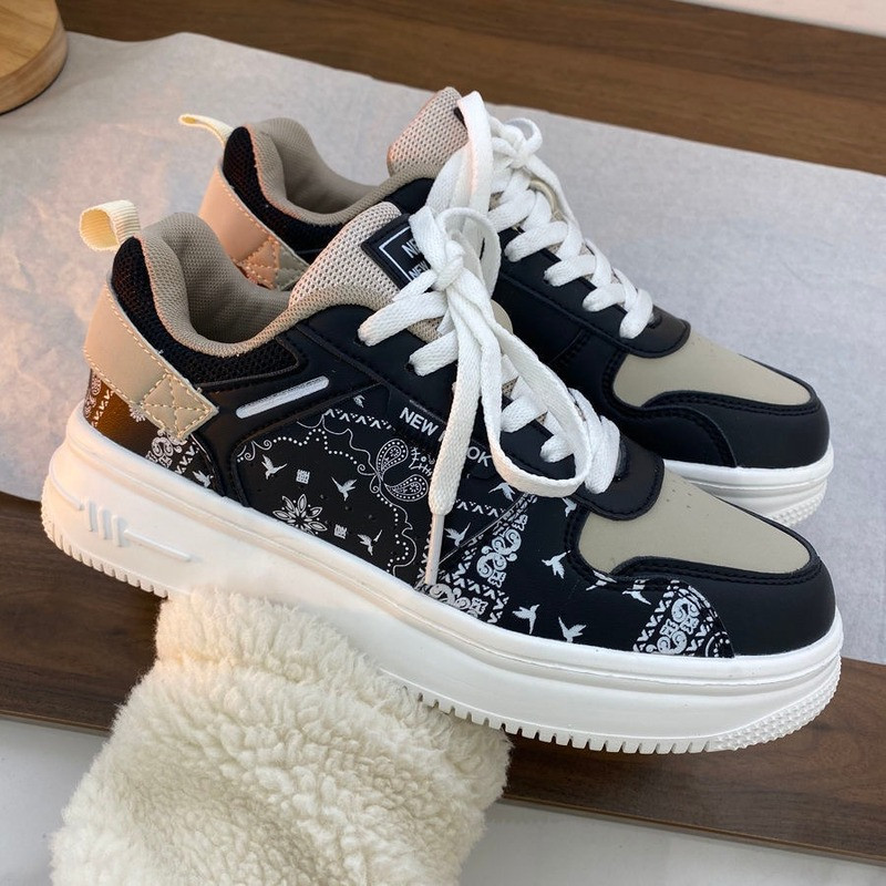 Μόδα Γυναικεία Παπούτσια Καμβά Casual Vulcanize Sneakers Breathable Sport Walking Running Spring Platform Flats kawaii παπούτσια