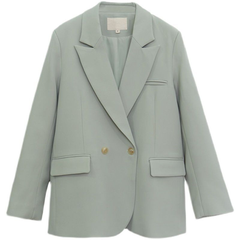 Κορεάτικο γυναικείο σακάκι oversize μαύρο παλτό blazer γυναικεία κομψά εξωτερικά ενδύματα πολυτελείας Κομψό γυναικείο σχεδιαστή κοστούμι γραφείου Overfit