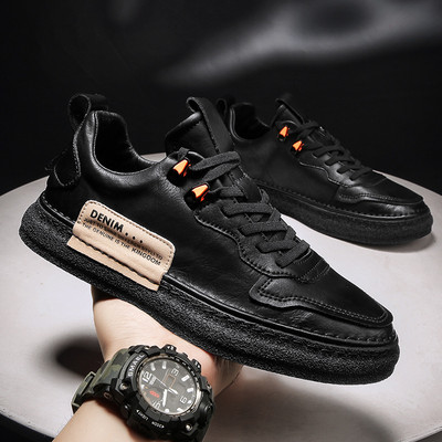 2022. aasta uued Pu veekindlad tossud, vanad vabaaja korea pitsilised, lamedad spordijalatsid, õues käimine, jalanõud Zapatillas Hombre