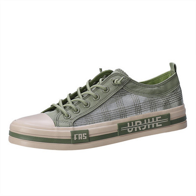 Μόδα καλοκαιρινά μπλε ανδρικά παπούτσια από καμβά Επίπεδα αθλητικά παπούτσια που αναπνέουν Ανδρικά ελαφριά βουλκανιζέ αθλητικά παπούτσια Άνδρας zapatillas