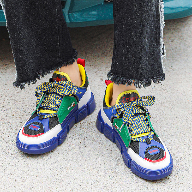 Ανοιξιάτικη Μόδα Πορτοκαλί Casual Ανδρικά αθλητικά παπούτσια Υπαίθρια πλατφόρμα Παπούτσια γυμναστήρια Ανδρικά επώνυμα αθλητικά παπούτσια Zapatillas Hombre