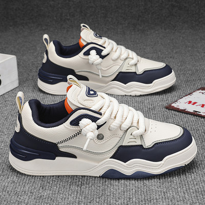 Hot Selling Ανδρικά Παπούτσια Πολυτελή Ανδρικά Αθλητικά Παπούτσια Casual Δερμάτινη Παχιά Σόλα Περπάτημα Skateboard Αθλητικά Παπούτσια Τένις Προπόνηση Loafers