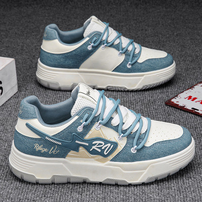 Hot Selling Ανδρικά Παπούτσια Πολυτελή Ανδρικά Αθλητικά Παπούτσια Casual Δερμάτινη Παχιά Σόλα Περπάτημα Skateboard Αθλητικά Παπούτσια Τένις Προπόνηση Loafers