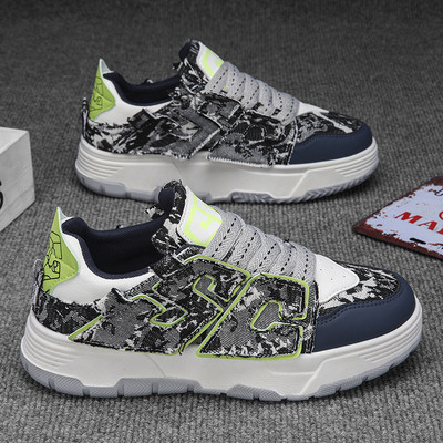 Hot Selling Ανδρικά Παπούτσια Πολυτελή Ανδρικά Αθλητικά Παπούτσια Casual Δερμάτινη Παχιά Σόλα Περπάτημα Skateboard Αθλητικά Παπούτσια Τένις Προπόνηση Loafers