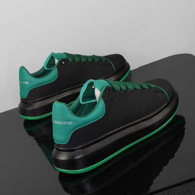 Hot Selling Ανδρικά Παπούτσια Πολυτελή Ανδρικά Αθλητικά Παπούτσια Casual Δερμάτινη Παχιά Σόλα Περπάτημα Skateboard Αθλητικά Παπούτσια Τένις Προπόνηση Loafers