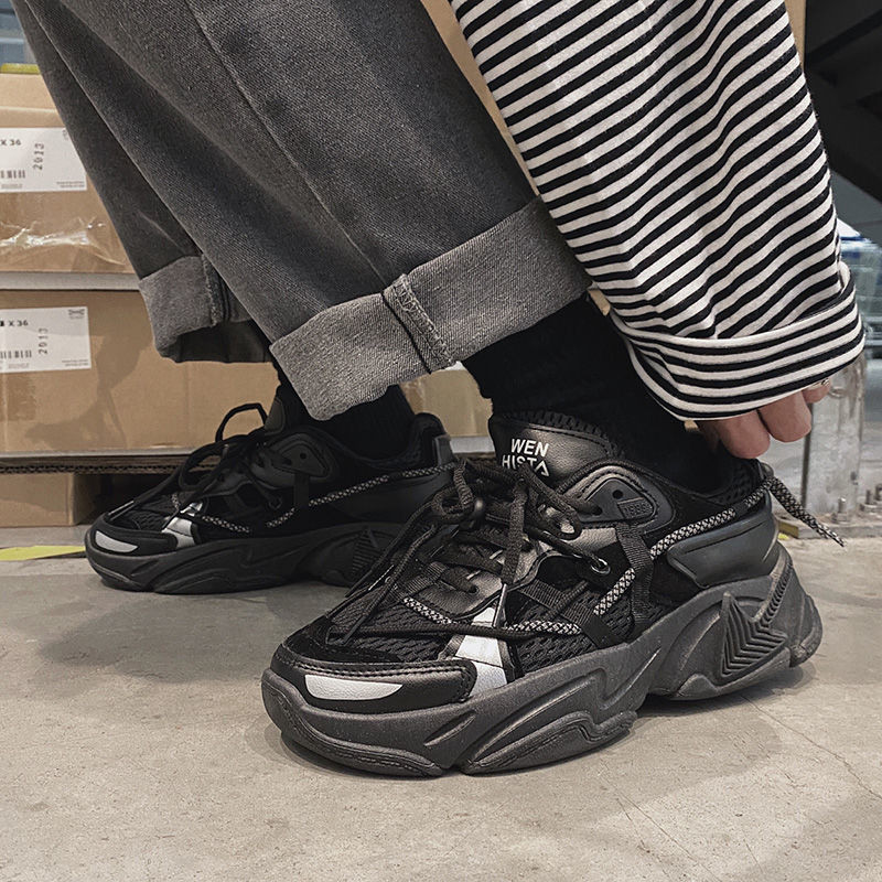 Trend debele tenisice Muške mrežaste prozračne ležerne tenisice Muške tenisice za par Ženske lagane udobne vulkanizirane cipele