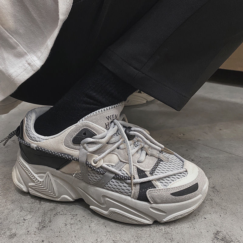 Trend debele tenisice Muške mrežaste prozračne ležerne tenisice Muške tenisice za par Ženske lagane udobne vulkanizirane cipele