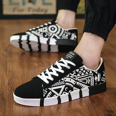 Zapatillas Hombre vabaajajalatsid meestele Mood Uued trükitossud Mugavad lamedad vulkaniseeritud kingad Dropshipping Tenis Masculino