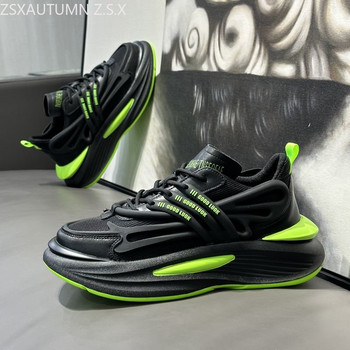 Обувки за тенис Мъжки баскетболни дизайнерски обувки Мъжки луксозни ежедневни маратонки Модни увеличаващи височината Дишащи мрежести обувки на платформа