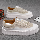 Άνοιξη/Φθινόπωρο casual παπούτσια για άνδρες Παπούτσια για τρέξιμο Student Fashion Board Παπούτσια Δερμάτινα άνετα Μαύρα Ανδρικά παπούτσια