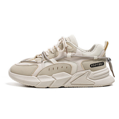 Φθινοπωρινά Ανδρικά Παπούτσια Άνετα Γυναικεία Αθλητικά Παπούτσια Ανδρικά Παπούτσια Περπάτημα με χοντρό κάτω μέρος Ανδρικά Χοντροκομμένα Αθλητικά Παπούτσια Chaussures Ζευγάρι