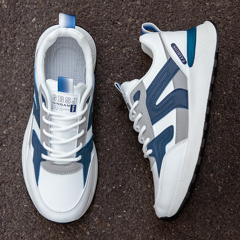 Nahast Meeste Kingad Tossud Trend vabaajajalatsid Itaalia hingav vaba aja meeste tossud libisemiskindlad jalatsid Meeste vulkaniseeritud kingad