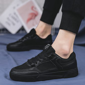 Ležerne ravne muške cipele 2023. Nove muške cipele Neklizajuće sportske cipele otporne na habanje Udobne modne muške tenisice na vezanje