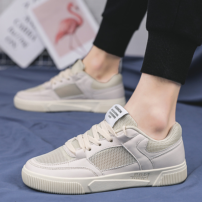 Ležerne ravne muške cipele 2023. Nove muške cipele Neklizajuće sportske cipele otporne na habanje Udobne modne muške tenisice na vezanje