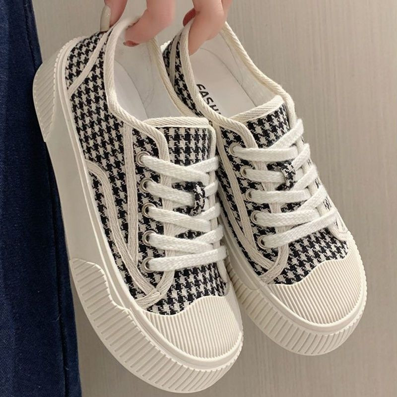 Ravne ženske cipele Platnene ležerne ženske cipele na promociji Leopard print Udobne i elegantne modne niske slatke proljetno jesenski hit