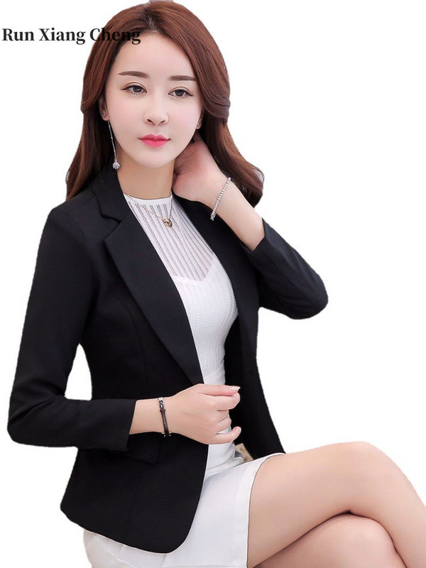Γυναικεία blazers Νέο προϊόν το φθινόπωρο του 2023 Δωρεάν αποστολή Παλτό casual suit, μονόχρωμο γυναικείο παλτό Commuting