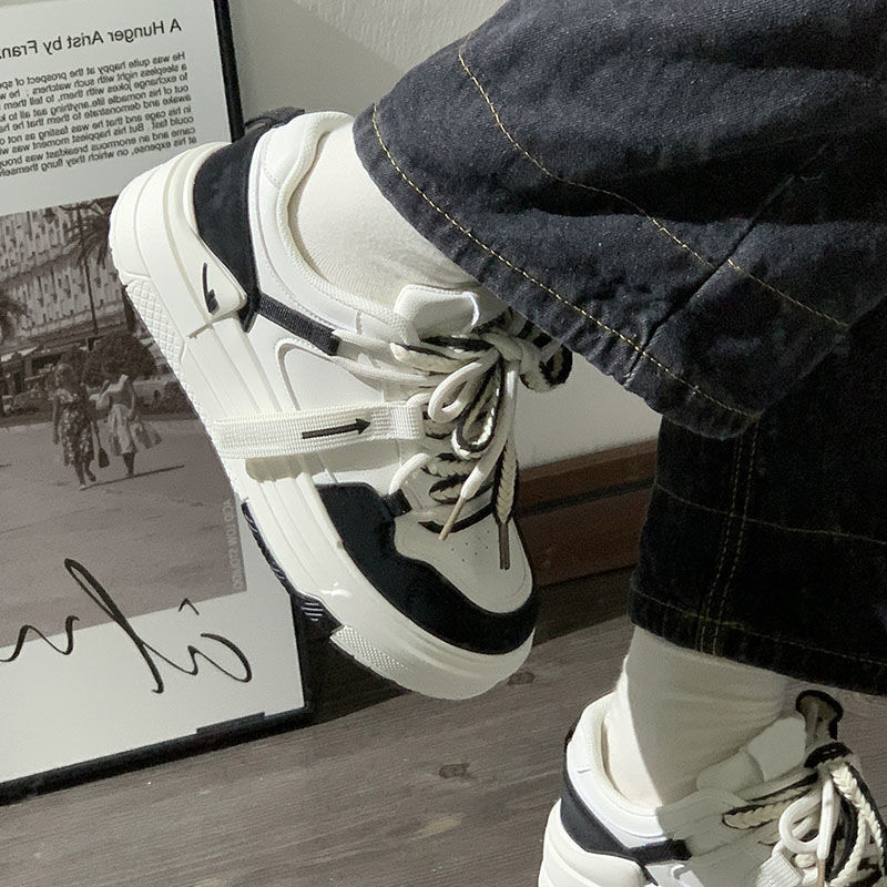 Λευκή Γυναικεία Πλατφόρμα Αθλητικά Παπούτσια Αθλητικά Παπούτσια Kawaii Vintage Vulcanize Casual Κορεάτικη μόδα Harajuku Tennis Γυναικεία διαμερίσματα