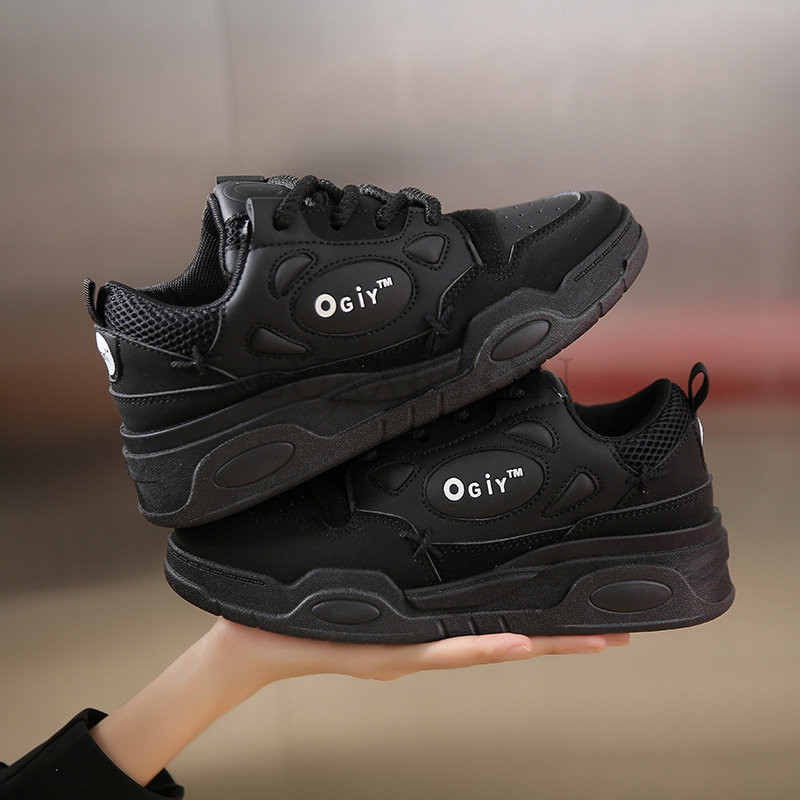 Platforminiai sportbačiai Moteriški bėgimo bateliai Moteris vaikštanti Patogūs moteriški laisvalaikio suvarstomi vulkanizuoti batai Stambūs sportbačiai