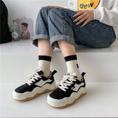 Vabaaja tossud Mood Ehtsad segavärvilised tossud 2023. aasta kevad-sügisjalatsid naistele hingavad spordijalatsid