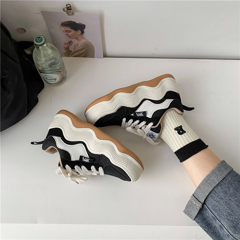 Vabaaja tossud Mood Ehtsad segavärvilised tossud 2023. aasta kevad-sügisjalatsid naistele hingavad spordijalatsid