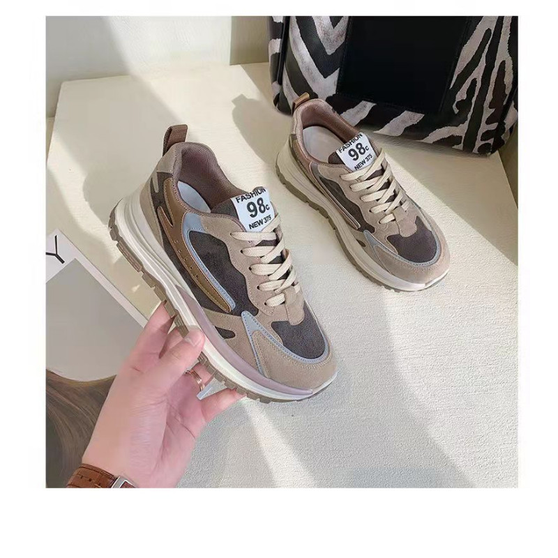 Άνοιξη 2023 Νέα βουλκανιζέ παπούτσια Γυναικεία ελαφριά αντιολισθητικά αθλητικά παπούτσια Υπαίθρια παπούτσια για ελεύθερο χρόνο περπατήματος