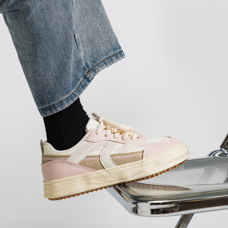 HOPUS Proljetne ženske tenisice Modne ležerne bijele cipele u mješovitim bojama za žene 2023 Nove niske cipele s platformom Vulkanizirane cipele Udobne